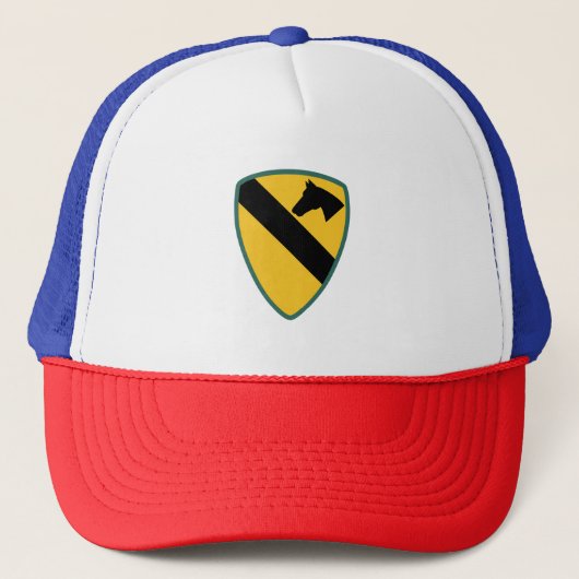 SSI - Division 1. Cavalry Truckerkappe (Vorderseite)