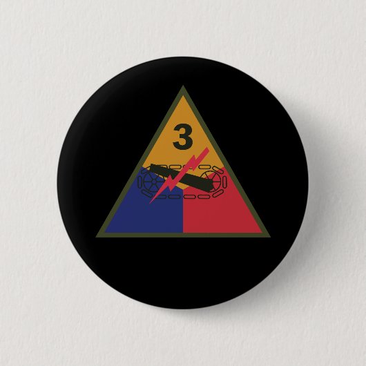 SSI - Dritter gepanzerte Division X 300 Button (Vorderseite)