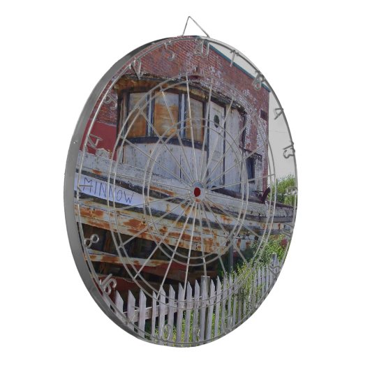 SSMinnow Dartscheibe (Vorderseite Links)