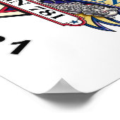 SSN 781 US California Poster (Ecke)