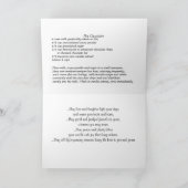 Ssntas Cookies & Hot Cocoa Rezept Weihnachtskarte Karte (Innenseite)