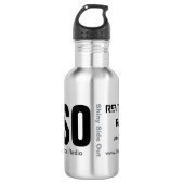 SSO Riesentasse Edelstahlflasche (Vorderseite)