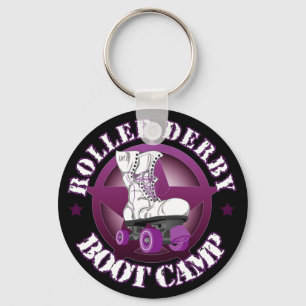 SSRDs RollerDerbyBootCamp Schlüsselkette Schlüsselanhänger