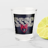 SSSC SHOT GLASS BLOCK SCHNAPSGLAS (Vorderseite)