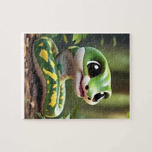 Sssensationales Schlangenpuzzle Puzzle (Horizontal)