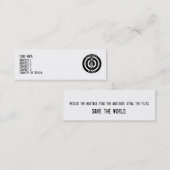 SSSG Identifikations-Karte Telefonnummerkarte (Vorne/Hinten)