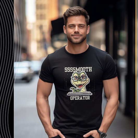 Sssglatter Operator Funny Snake T-Shirt