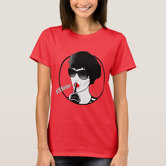 Ssshhh! T-Shirt (Vorderseite)