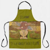 Sssshhhhh All-over-Print-Schürze Schürze (Vorderseite)