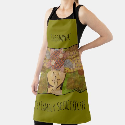 Sssshhhhh All-over-Print-Schürze Schürze (InSitu)
