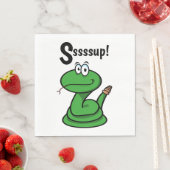 Sssssup! Schlange Serviette (Beispiel)