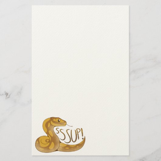 SSSup! Briefpapier (Vorderseite)