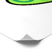 Sssup Funny Hissing Snake Pun Poster (Ecke)