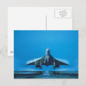 SST-CONCORDE POSTKARTE (Vorne/Hinten)