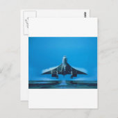 SST-CONCORDE POSTKARTE (Vorne/Hinten)