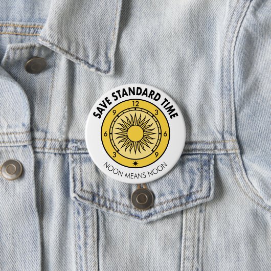 SST-Logo-Button "Noon bedeutet Noon" Button (Beispiel)