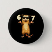 Ssum 67 Hand Motion Meme Funny Kids Teens Gen Alph Button (Vorderseite)