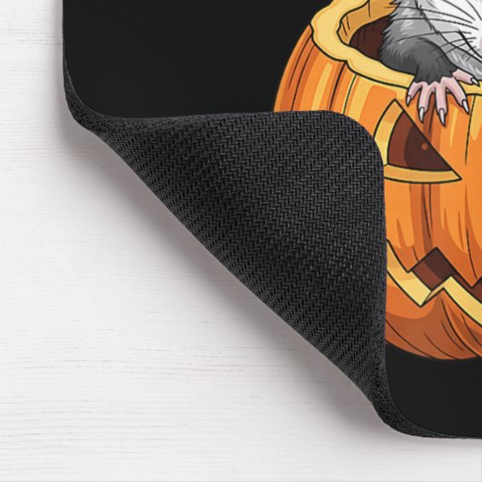 Ssum Pumpkin - Funny Halloween  Mousepad (Ecke)