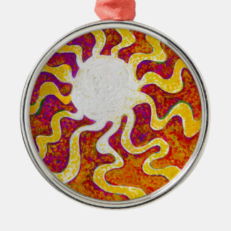Ssunshine Sun Ornament Aus Metall