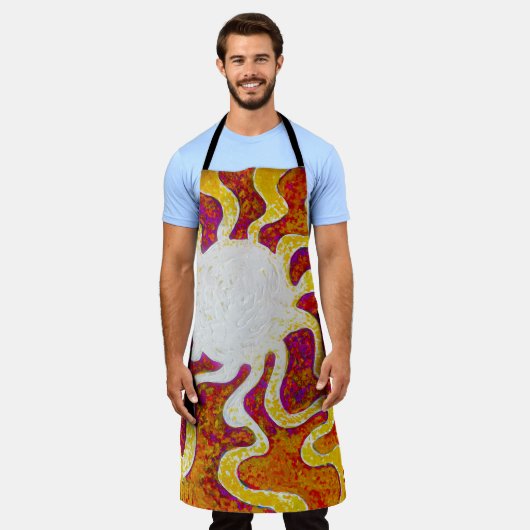 Ssunshine Sun Schürze (Getragen)