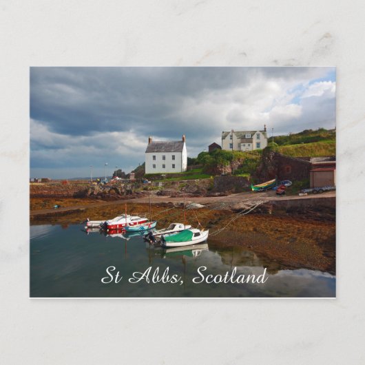 St Abbs, Schottland, Postkarte (Vorderseite)