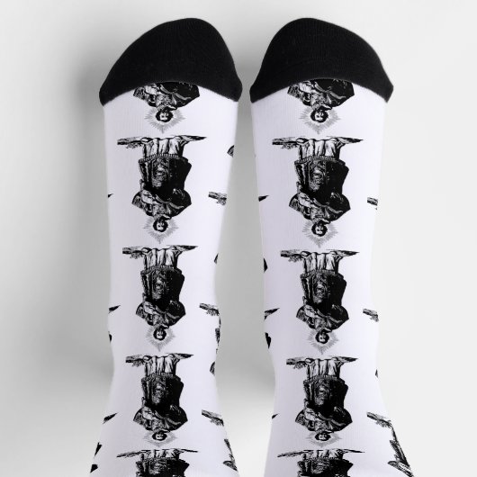 St. Adalbert von Prager Bischof und Märtyrer Socken (Oben)
