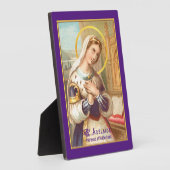 St. Adelaide, Heilige Römische Kaiserin (LT 03) 5" Fotoplatte (Seite)