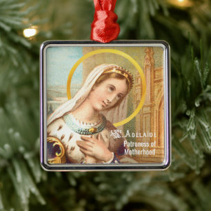 St. Adelaide, Heilige Römische Kaiserin (LT 03) Ornament Aus Metall