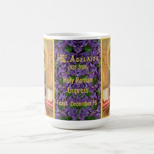 St. Adelaide, Kaiserin Heiliger Römer (LT 03) Kaffeetasse (Mittel)