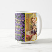 St. Adelaide, Kaiserin Heiliger Römer (LT 03) Kaffeetasse (VorderseiteRechts)
