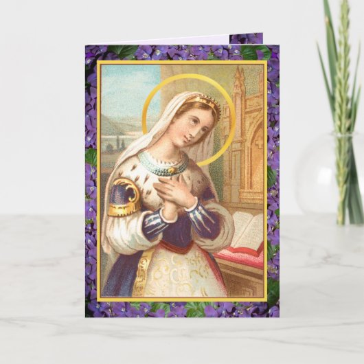 St. Adelaide, Kaiserin Heiliger Römer (LT 03) Karte (Vorderseite)