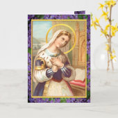 St. Adelaide, Kaiserin Heiliger Römer (LT 03) Karte (Gelbe Blume)