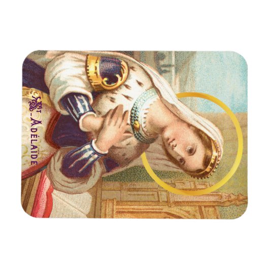 St. Adelaide, Kaiserin Heiliger Römer (LT 03) Magnet (Horizontal)