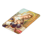 St. Adelaide, Kaiserin Heiliger Römer (LT 03) Magnet (Linke Seite)