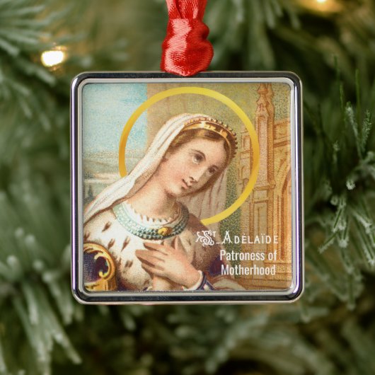 St. Adelaide, Kaiserin Heiliger Römer (LT 03) Ornament Aus Metall (Baum)