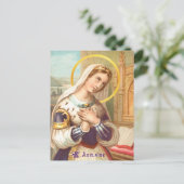 St. Adelaide, Kaiserin Heiliger Römer (LT 03) Postkarte (Stehend Vorderseite)