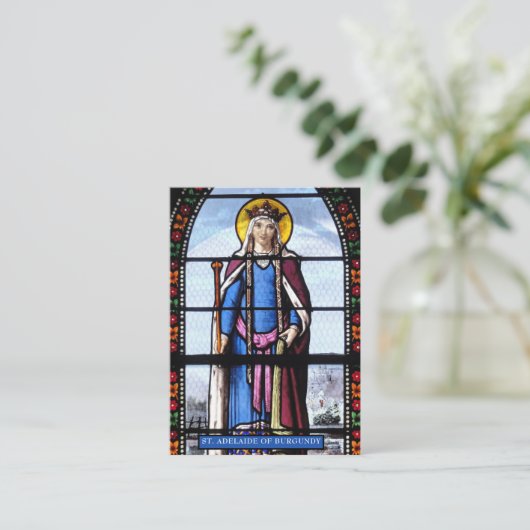 St. Adelaide Patron of Second Eriages Visitenkarte (Stehend Vorderseite)