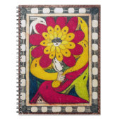 St. Adolf-Throne, Blume | Adolf Wö lfli | Notizblock (Vorderseite)