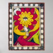 St. Adolf-Throne, Blume | Adolf Wö lfli | Poster (Vorne)