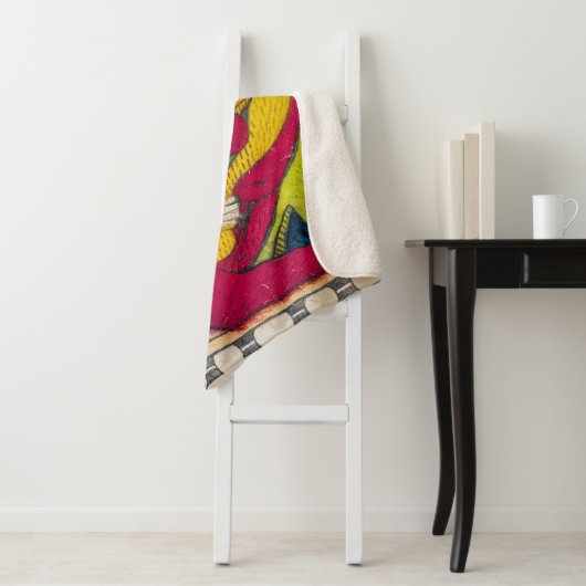 St. Adolf-Throne, Blume | Adolf Wö lfli | Sherpadecke (Beispiel)