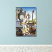 St. Adrian in Armor in einer offenen Landschaft Leinwanddruck (Insitu (Holzboden))