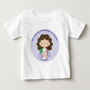 St. Agatha Baby T-shirt