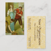 St. Agatha (M 003) FB Standard Visitenkarte (Vorne/Hinten)