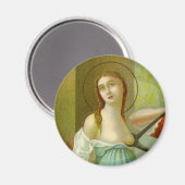 St. Agatha (M 003) Magnet (Vorderseite/Rückseite)