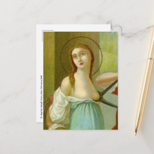 St. Agatha (M 003) Postkarte 1