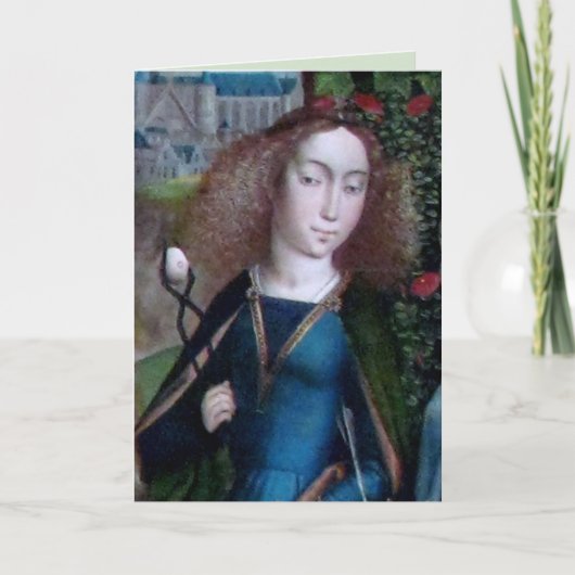 St. Agatha of Sicily (Detail; M 070) Karte (Vorderseite)