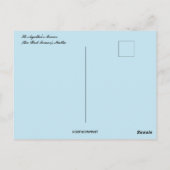 St Agathas Tower - Der Rote Turm Malta Postkarte (Rückseite)