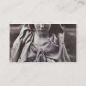 St. Agnes (Albumendruck) Visitenkarte (Rückseite)