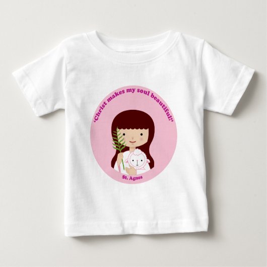 St. Agnes Baby T-shirt (Vorderseite)