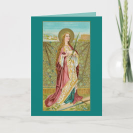 St. Agnes of Rome (BC 01) Card Karte